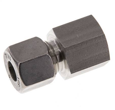 G 3/8'' x 10S RVS Rechte Snijring Koppeling 630 Bar DIN 2353