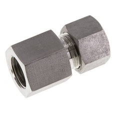 G 3/8'' x 12L RVS Rechte Snijring Koppeling 315 Bar DIN 2353