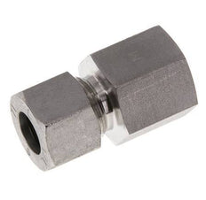 G 3/8'' x 12L RVS Rechte Snijring Koppeling 315 Bar DIN 2353