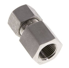 G 3/8'' x 12L RVS Rechte Snijring Koppeling 315 Bar DIN 2353