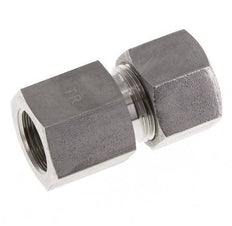 G 3/8'' x 12S RVS Rechte Snijring Koppeling 630 Bar DIN 2353