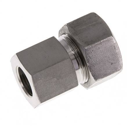 G 3/8'' x 18L RVS Rechte Snijring Koppeling 315 Bar DIN 2353