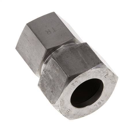 G 3/8'' x 18L RVS Rechte Snijring Koppeling 315 Bar DIN 2353