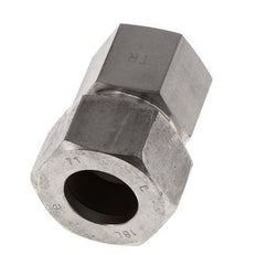 G 3/8'' x 18L RVS Rechte Snijring Koppeling 315 Bar DIN 2353