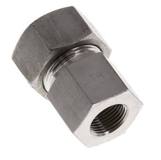 G 3/8'' x 18L RVS Rechte Snijring Koppeling 315 Bar DIN 2353