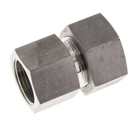 G 1'' x 25S RVS Rechte Snijring Koppeling 400 Bar DIN 2353