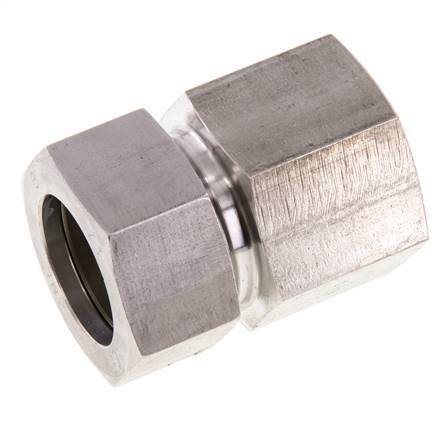 G 1'' x 28L RVS Rechte Snijring Koppeling 160 Bar DIN 2353