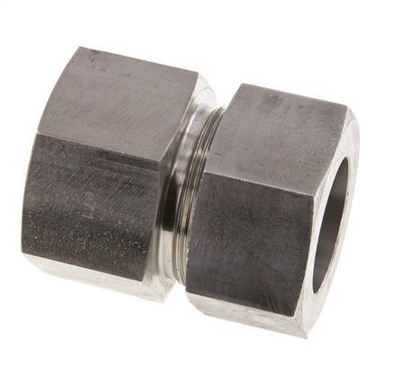 G 1 1/2'' x 38S RVS Rechte Snijring Koppeling 315 Bar DIN 2353