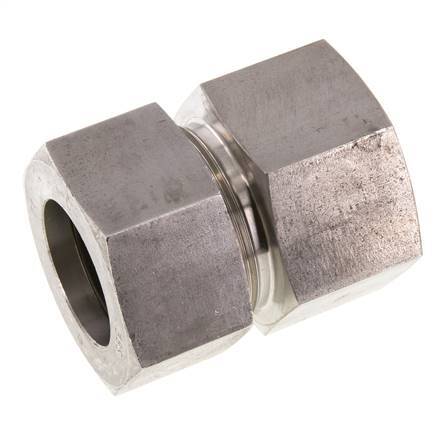 G 1 1/2'' x 38S RVS Rechte Snijring Koppeling 315 Bar DIN 2353