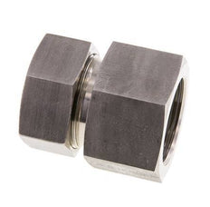 G 1 1/4'' x 35L RVS Rechte Snijring Koppeling 160 Bar DIN 2353