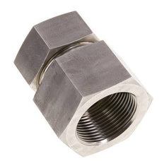 G 1 1/4'' x 35L RVS Rechte Snijring Koppeling 160 Bar DIN 2353