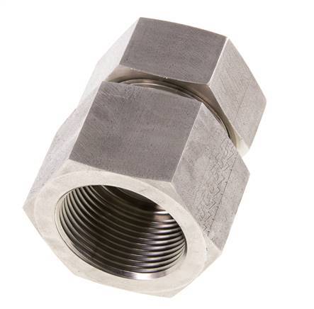 G 1 1/4'' x 35L RVS Rechte Snijring Koppeling 160 Bar DIN 2353