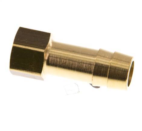 G 1/8'' x 9mm Brass Hose barb 16 Bar [2 Pieces]