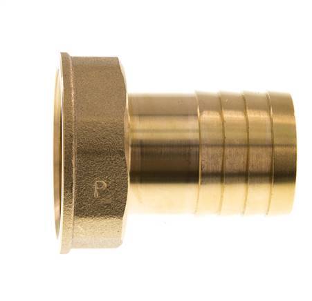 G 1 1/4'' x 32mm Messing Slangpilaar 16 Bar