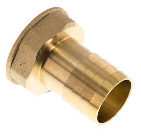 G 1 1/4'' x 32mm Messing Slangpilaar 16 Bar