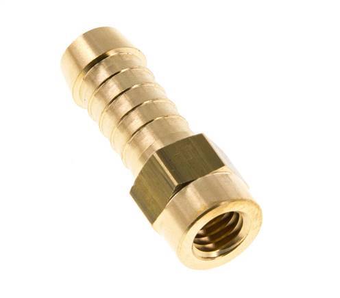 M8 x 9mm Messing Slangpilaar 16 Bar