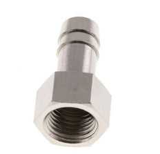 G 1/4'' x 10mm Nickel plated Brass Hose barb 16 Bar [5 Pieces]