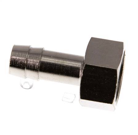 G 3/8'' x 9mm Nickel plated Brass Hose barb 16 Bar [2 Pieces]