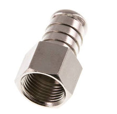 G 3/8'' x 13mm Nickel plated Brass Hose barb 16 Bar [2 Pieces]