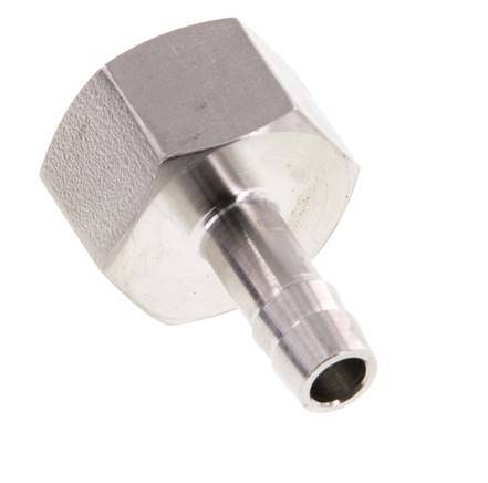 G 1/2'' x 8mm RVS Slangpilaar 40 Bar