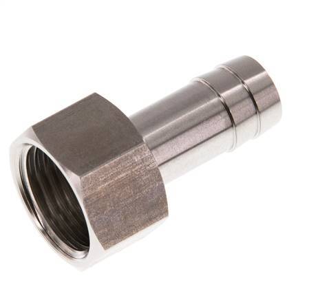 G 1/2'' x 13mm RVS Slangpilaar 40 Bar
