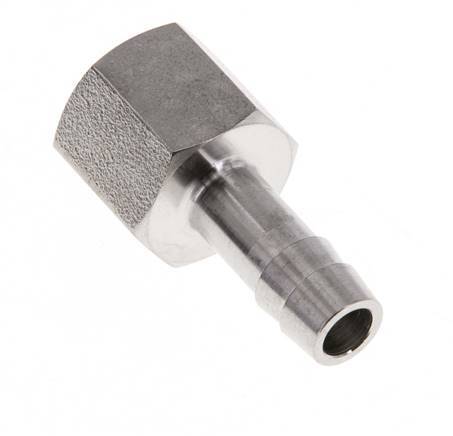 G 1/4'' x 8mm RVS Slangpilaar 40 Bar