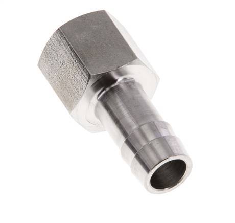 G 1/4'' x 10mm RVS Slangpilaar 40 Bar