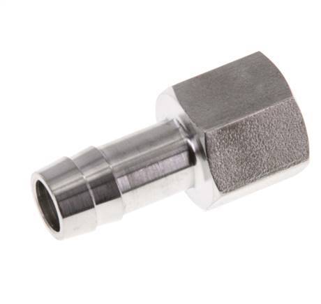 G 1/4'' x 10mm RVS Slangpilaar 40 Bar