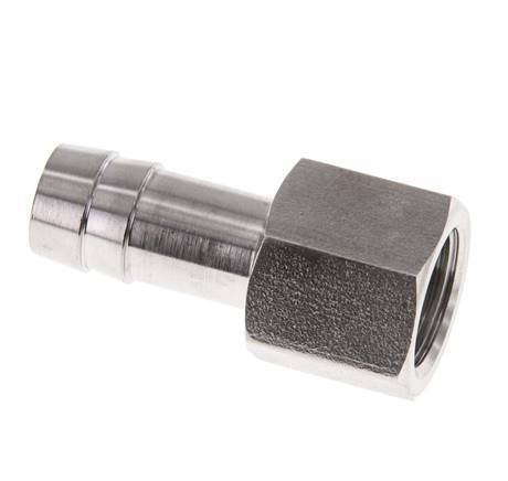 G 1/4'' x 10mm RVS Slangpilaar 40 Bar