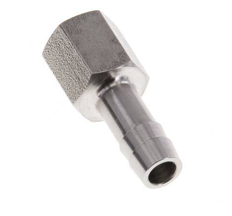 G 1/8'' x 8mm RVS Slangpilaar 40 Bar
