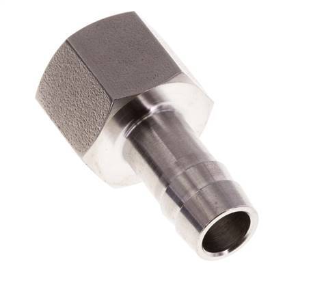 G 3/8'' x 10mm RVS Slangpilaar 40 Bar