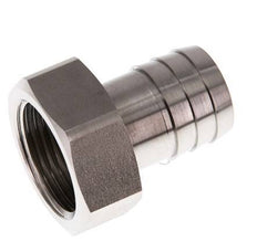 G 1'' x 25mm RVS Slangpilaar 40 Bar