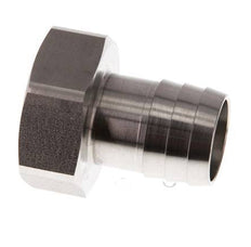 G 1'' x 25mm RVS Slangpilaar 40 Bar