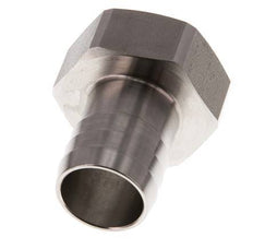 G 1'' x 25mm RVS Slangpilaar 40 Bar