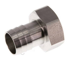 G 1'' x 25mm RVS Slangpilaar 40 Bar