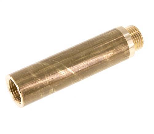 G 1/2'' F/M Messing Verlengstuk DIN 3523 - 100 mm