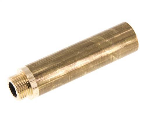 G 1/2'' F/M Messing Verlengstuk DIN 3523 - 100 mm