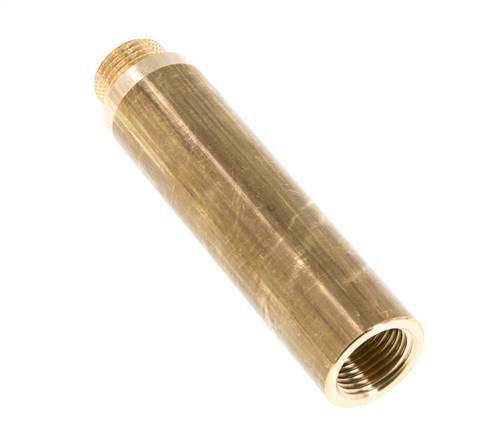 G 1/2'' F/M Messing Verlengstuk DIN 3523 - 100 mm