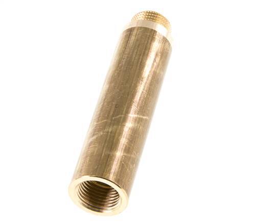 G 1/2'' F/M Messing Verlengstuk DIN 3523 - 100 mm