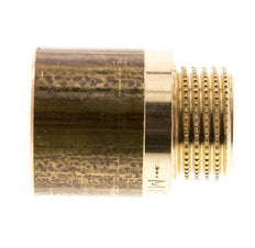 G 1/2'' F/M Brass Extension DIN 3523 - 25 mm [2 Pieces]