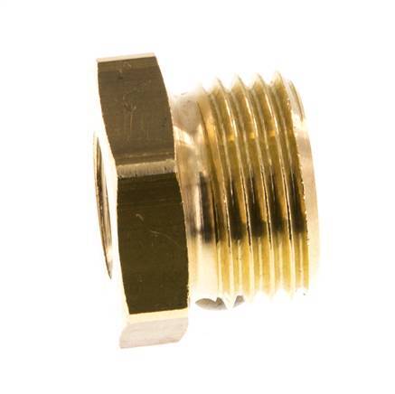 G 1/4'' x G 1/2'' F/M Brass Reducing Ring 16 Bar [5 Pieces]