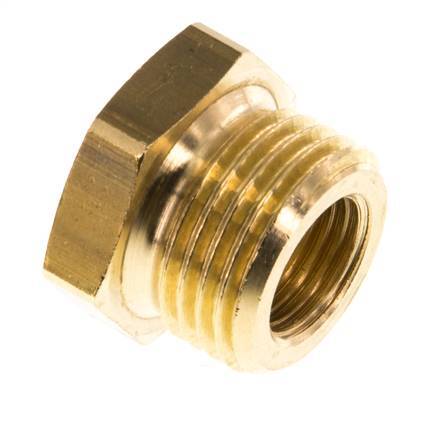 G 1/4'' x G 1/2'' F/M Brass Reducing Ring 16 Bar [5 Pieces]