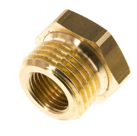 G 1/4'' x G 1/2'' F/M Brass Reducing Ring 16 Bar [5 Pieces]