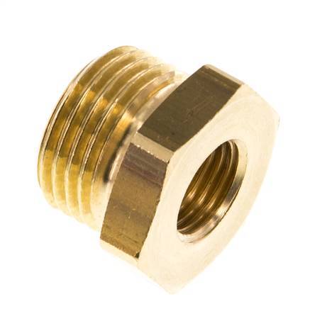 G 1/4'' x G 1/2'' F/M Brass Reducing Ring 16 Bar [5 Pieces]