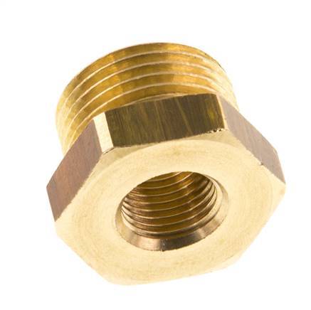 G 1/8'' x G 3/8'' F/M Brass Reducing Ring 16 Bar [5 Pieces]