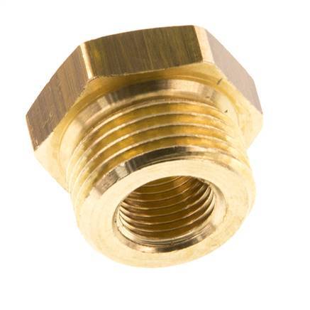 G 1/8'' x G 3/8'' F/M Brass Reducing Ring 16 Bar [5 Pieces]