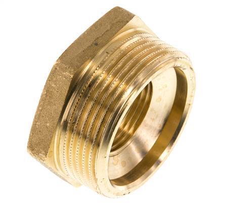 G 3/4'' x G 1 1/2'' F/M Messing Verloopring 16 Bar
