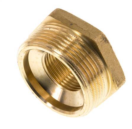 G 3/4'' x G 1 1/2'' F/M Messing Verloopring 16 Bar