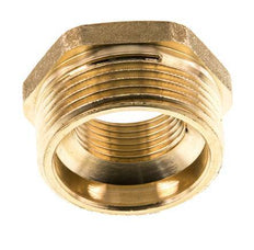 G 3/4'' x G 1 1/4'' F/M Messing Verloopring 16 Bar