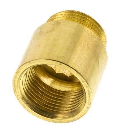 G 3/4'' F/M Messing Verlengstuk DIN 3523 - 25 mm